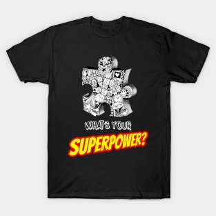 Autism Superhero T-Shirt T-Shirt